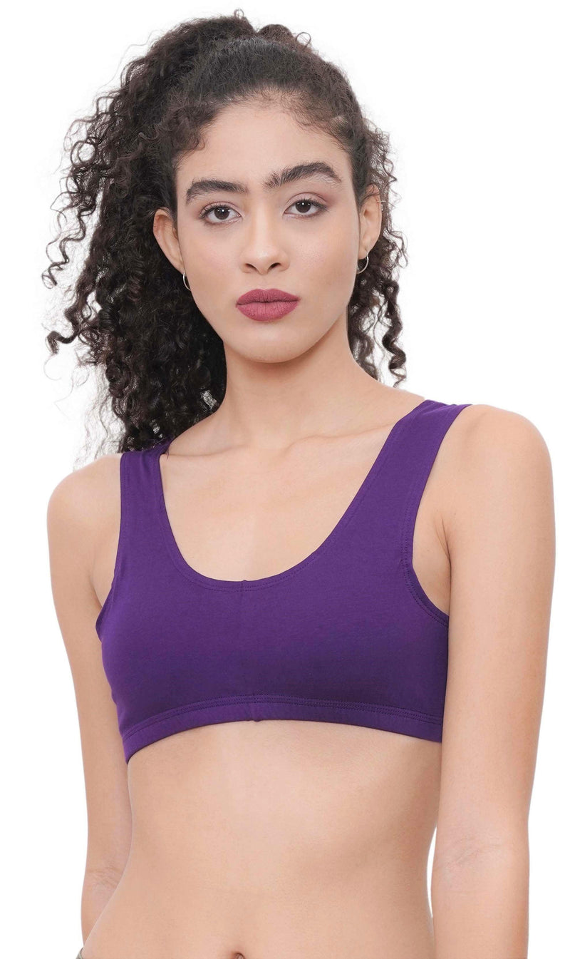 Eve's Beauty Seamless Sports Bra Women Sports Non Padded Bra Eves Beauty