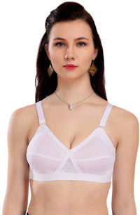 Eve's Beauty Women Full Coverage Non Padded Bra Eves Beauty