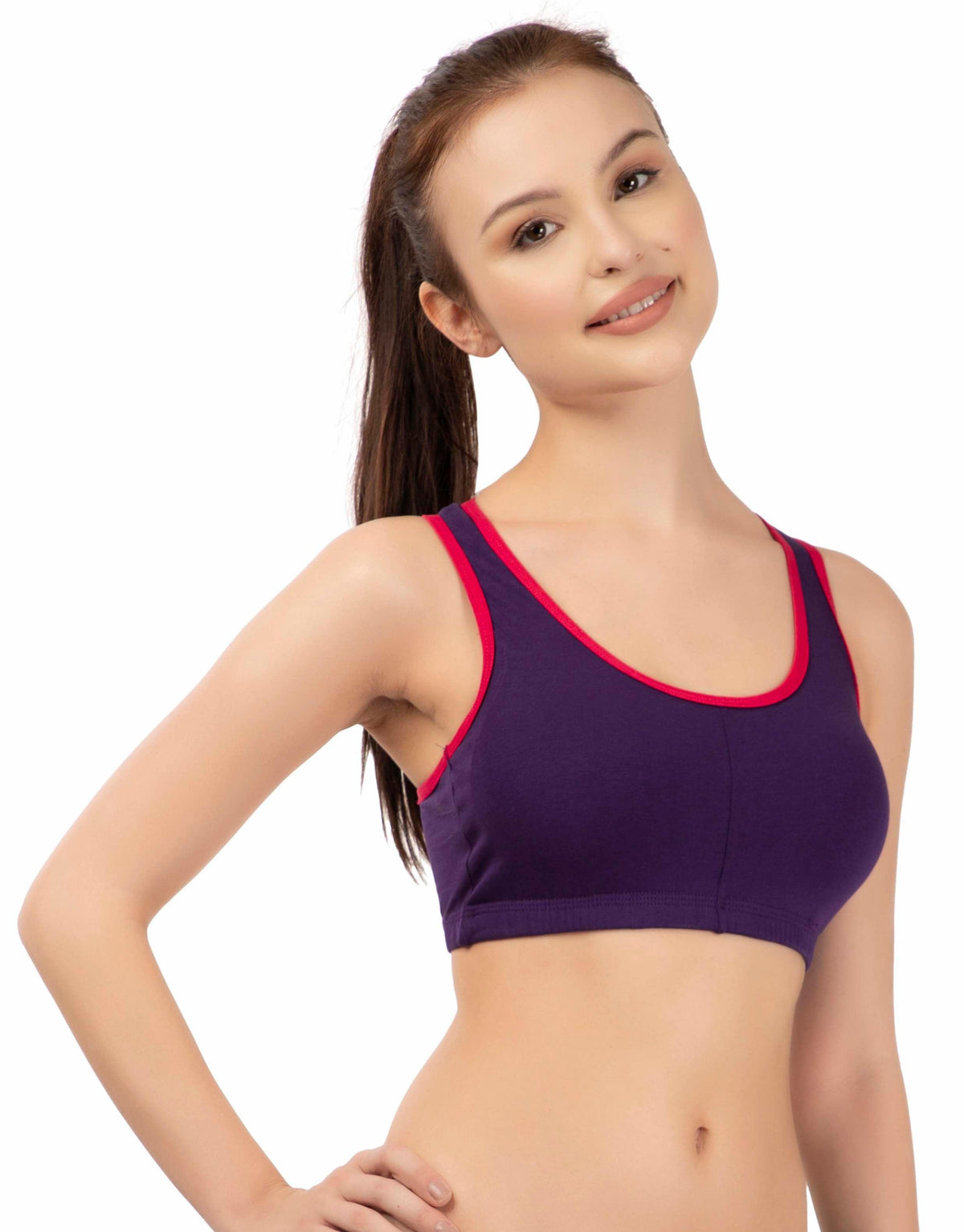 Eve's Beauty Women Sports Lightly Padded Bra Eves Beauty